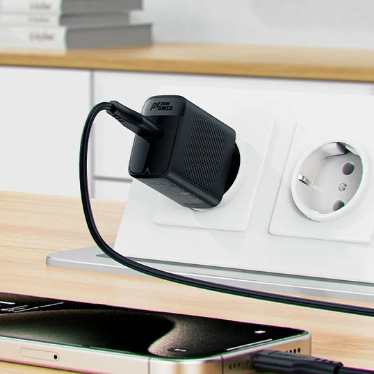 Зарядное устройство сетевое ACEFAST (AF-A82-BK) PD20W GaN single USB-C