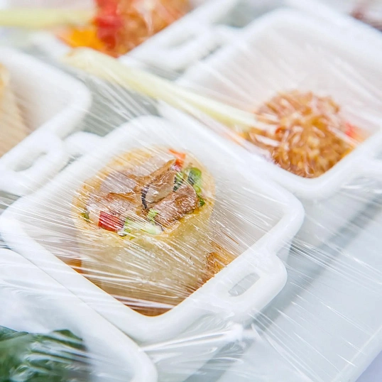 Пленка пищевая п/э 30см х 200м 7мкм прозрачная