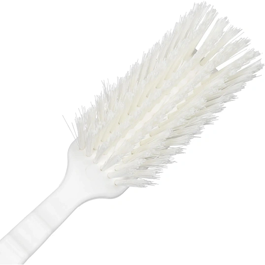 Щетка ручная FBK с длинной ручкой 410х55мм жесткая белая 10233-1