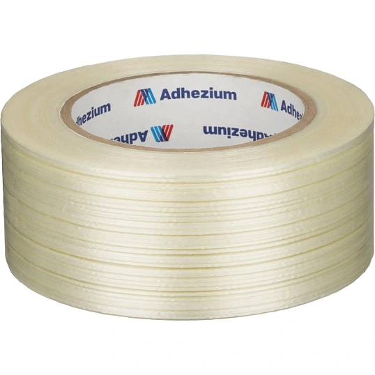 Клейкая лента армированная Adhezium SR1120, 50ммx50м, прозрачная