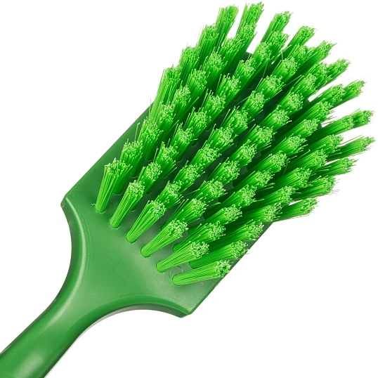 Щетка ручная FBK с короткой ручкой 275х70мм сред. жесткости зеленая 10546-5