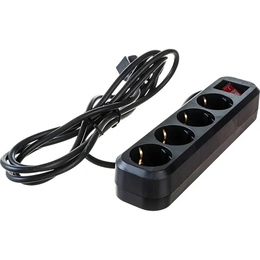 Удлинитель Атлант ПВС 3500Вт  4р/3м с выключателем(80022)