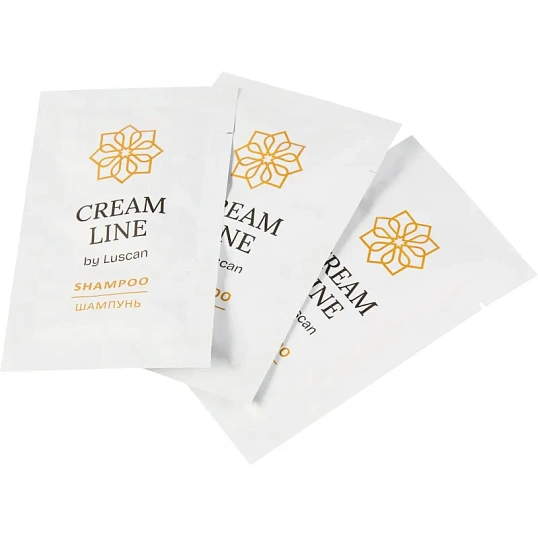 Шампунь Luscan Cream Line, саше 10мл,500шт/уп