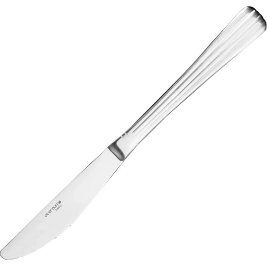 Нож столовый 'Нова бэйсик';сталь нерж.;,L=22,2см;металлич,12шт/уп