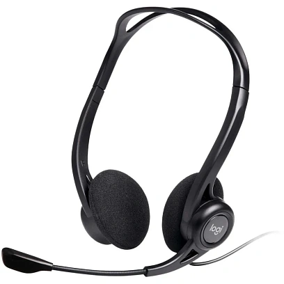 Гарнитура Logitech Headset PC 960, Stereo, OEM, USB, [981-000100]