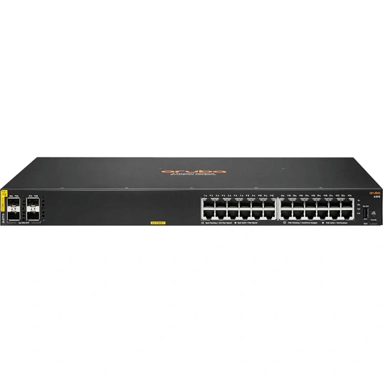 Коммутатор HPE Aruba JL677A 6100 24G Class4 PoE