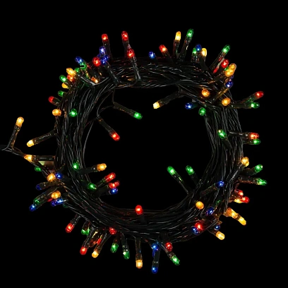 Электрогирлянда Нить 5.5 м,IP20,140 ламп, мульти, 8 режимов, 220 В 670999
