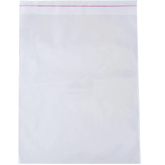 Пакет БОПП 300x400мм+40мм клапан со скотчем 30мкм  100шт/уп