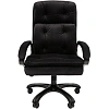 Кресло VT_Chairman 442 ткань R 015 черный пластик черный
