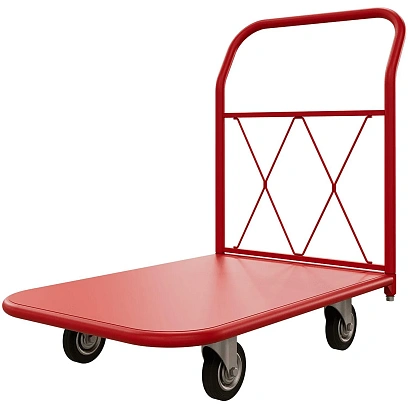 Тележка платформенная ТП 2 RT (600х900) колёса d 125