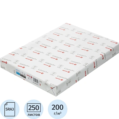 Бумага для цв.лазер.печ. Xerox Colotech + ( SRA3, 200 г/кв.м, 250)