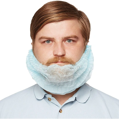 Набородник однораз голубой НАБ-Г 100шт./в уп