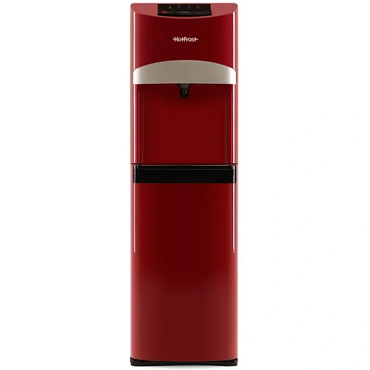 Кулер для воды HotFrost 45A Red красный с чёрным, компрессорное охлаждение