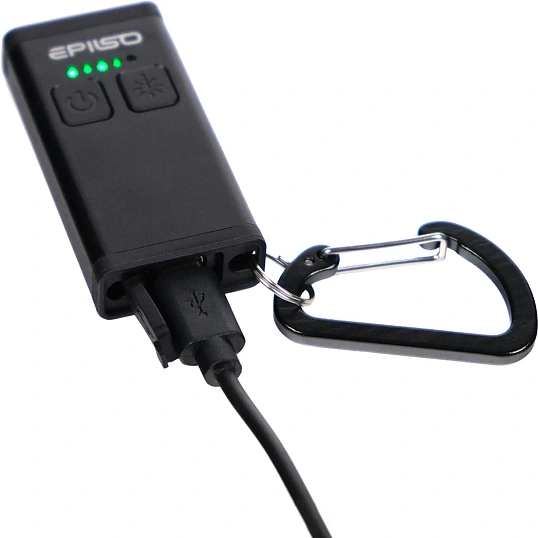 Фонарь EPILSO EPF-010 (брелок, LED со светорегулятором+лазер, аккум,type-c)