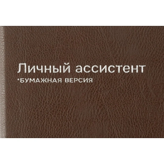 Ежедневник датированный 2027 ESCALADA А4 (210х297мм) 120л коричн 73439