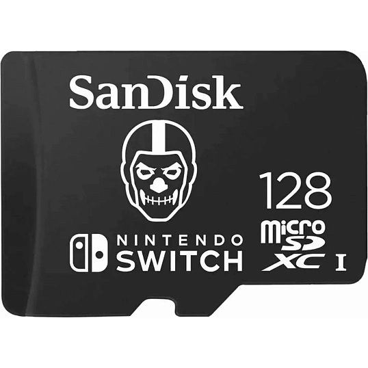 Карта памяти SanDisk 128GB microSDXC UHS-I for Nint.Sw (SDSQXAO-128G-GN6ZG)