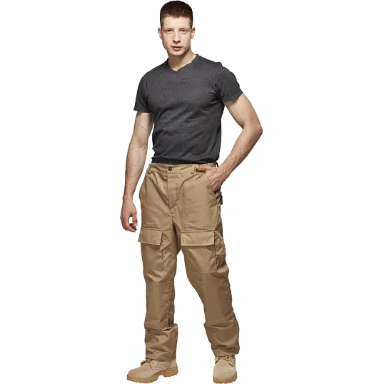 Костюм охранника ло32-КБР бежевый (44-46) 170-176