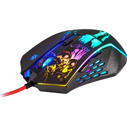 Мышь компьютерная Defender Sin'Sister GM-933 проводн.игр.6кн,7200dpi 52933