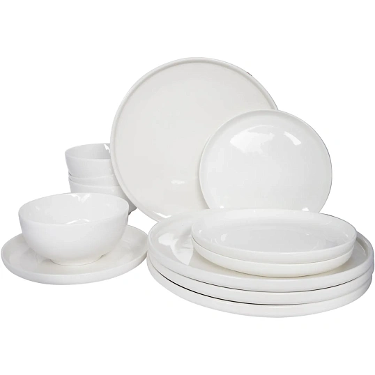 Набор столовой посуды 12 пр, цв.белый