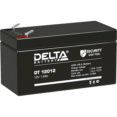 Батарея для ИБП Delta DT 12012 12В/1.2Ah, F1 (97x44x53мм)