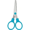 Ножницы детские Deli E6007, сталь, круглые ручки, 132 мм, цвет ассорти