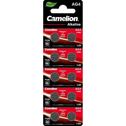 Батарейка Camelion G 4  BL-10 Mercury Free 377A/LR626/177 д/часов 10шт/уп