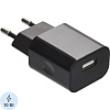 Зарядное устройство 2A, 1USB, черный BT-JCHR-002/C-IPN139
