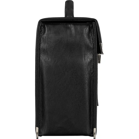 Портфель ГРИФ К мод. 1027/2 черный экокожа