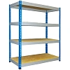 Стеллаж металлический MZ_МКФ18614-2.5   груз. 4 полки 1830х610х2500