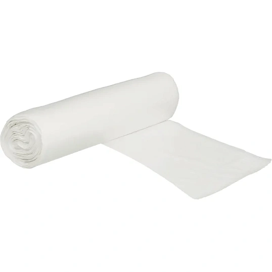 Мешки для мусора ПНД 60л 10мкм 20шт/рул бел 60x90см с ручками Luscan