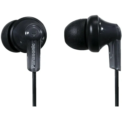 Наушники Panasonic RP-HJE118GUK, вкладыши канального типа, черный