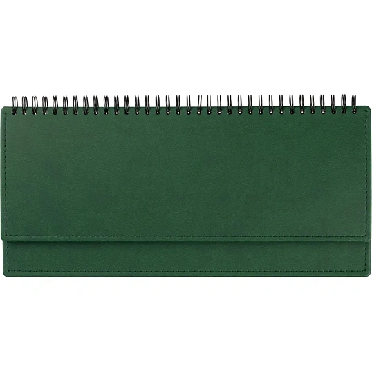 Планинг датированный 2026, зеленый 303х150 мм, 120 стр,АТТАСНЕ Вива