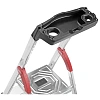 Стремянка HAILO L60 5 ступенек Н=280см с лотком, алюм (8160-507)