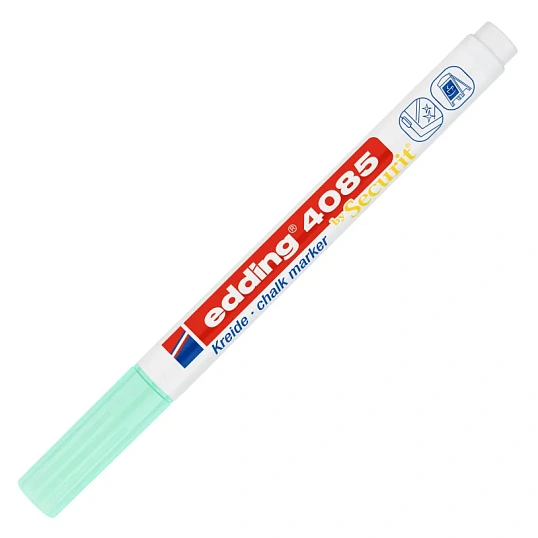 Маркер меловой edding 4085/137. 1-2 мм. Пастельный зеленый