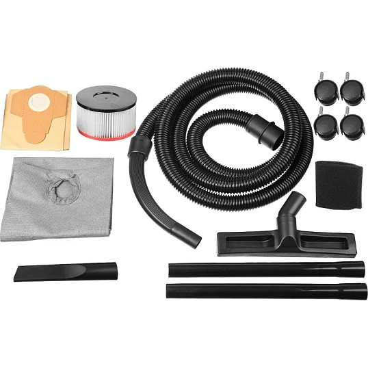 Пылесос строительный ЗУБР 1200 Вт, 15л (ПУ-15-1200 М1)