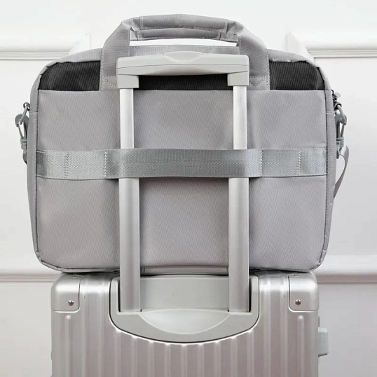 Сумка для ноутбука 15.6 Lamark L245 Light Grey светло-серая