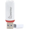 Флеш-память Smartbuy Crown, 64Gb, USB 2.0, бел, SB64GBCRW-W