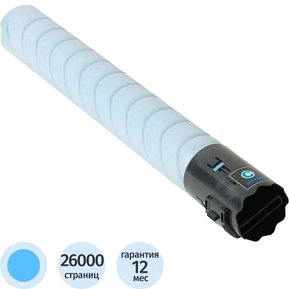 Тонер-картридж Konica Minolta TN-324C гол. для bizhub  C258/308 (A8DA450)