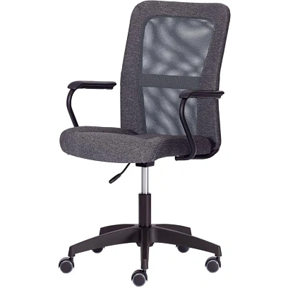 Кресло UT_Easy Chair 308 сетка/ткань, серый, 207/W-12