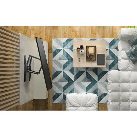 Кронштейн Onkron M6L, TV 40-75, настенный, наклонно-поворотный, чер