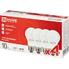 Лампа светодиодная LED-A60-VC 4PACK 10Вт 230В Е27 4000К (4шт./упак) IN HOME