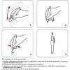 Корректирующий карандаш 8мл ATTACHE, шариковый наконечник 84034