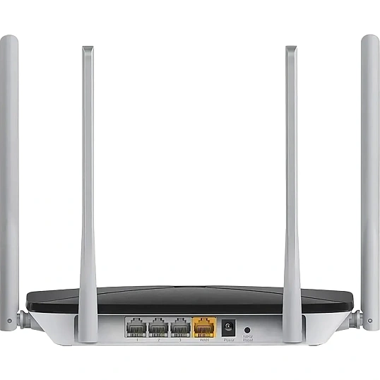 Маршрутизатор Mercusys AC12 AC1200 10/100BASE-TX черный