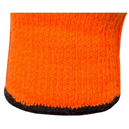 Перчатки защитные зимние акриловые с латекс.текстуриров.покрытие арт.ac32wl