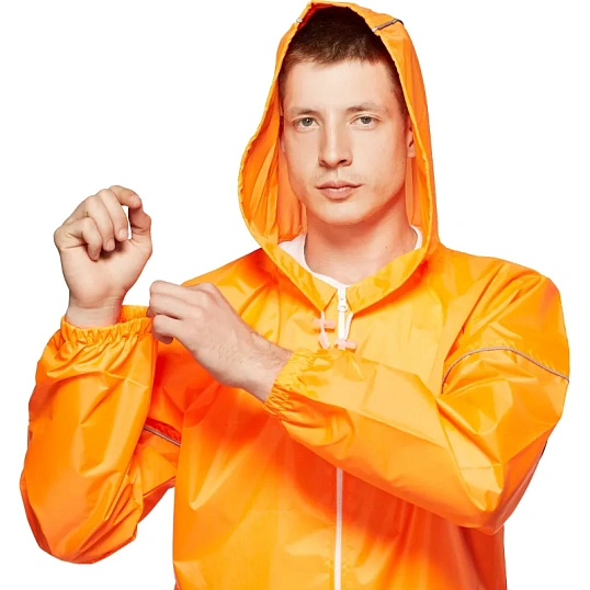 Плащ -дождевик Ивент Блик флюр оранж. XXL (60-62)