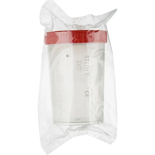 Контейнер д/биологического материала с крыш. 200мл, стер, 200шт/уп 12002818