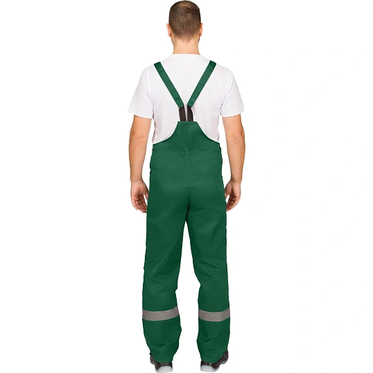 Костюм лет муж (куртка, пк) л16 с СОП зел/желт 128-132/182-188