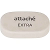 Ластик овальный Attache Extra, нат.каучук, 45x28x10мм, пастельн.ассорти