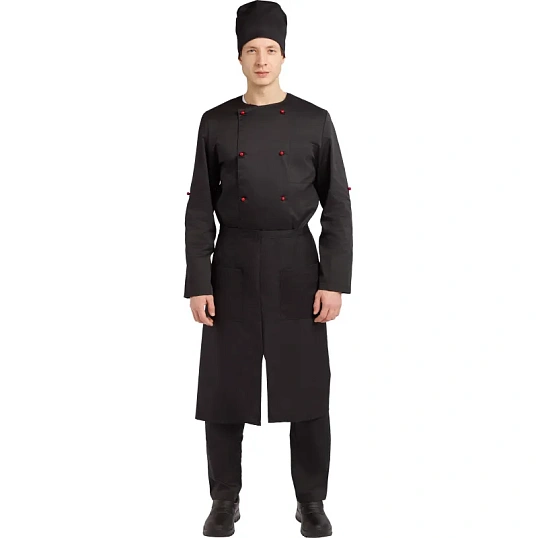 Колпак поварской (таблетка) черная