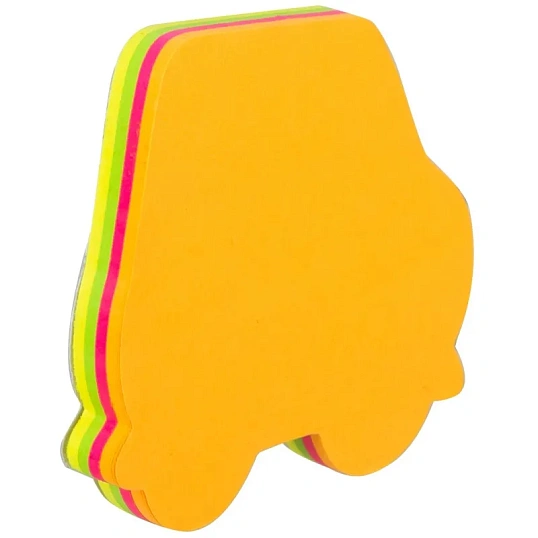 Стикеры с клеевым краем Deli 76х76 мм,20 листов,форма в асс-те      